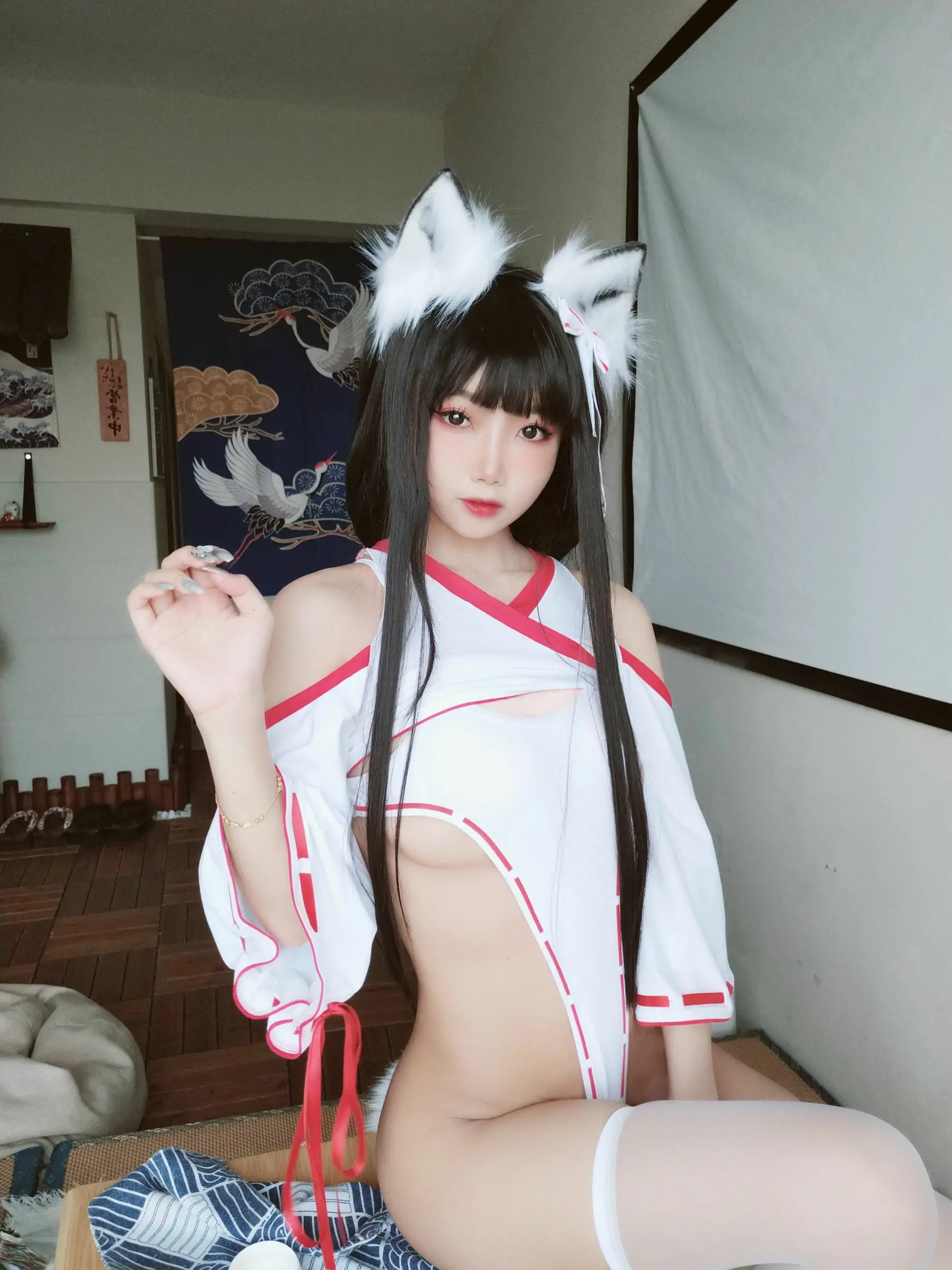 [网红COSER] 白嫩美少女鬼畜瑶 - 狐耳女巫