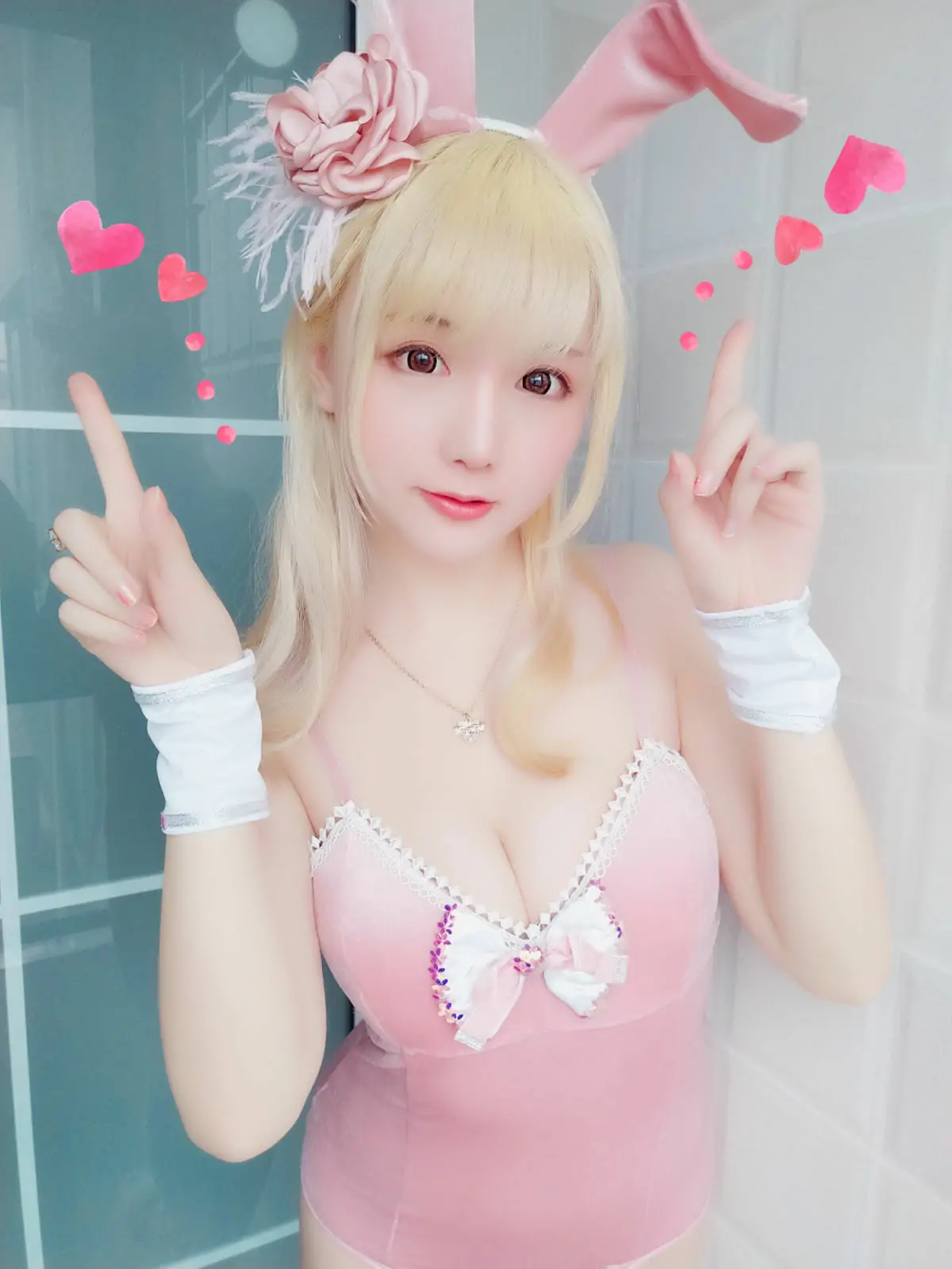 [萝莉COS] 星之迟迟 VOL.01 粉红泡泡包