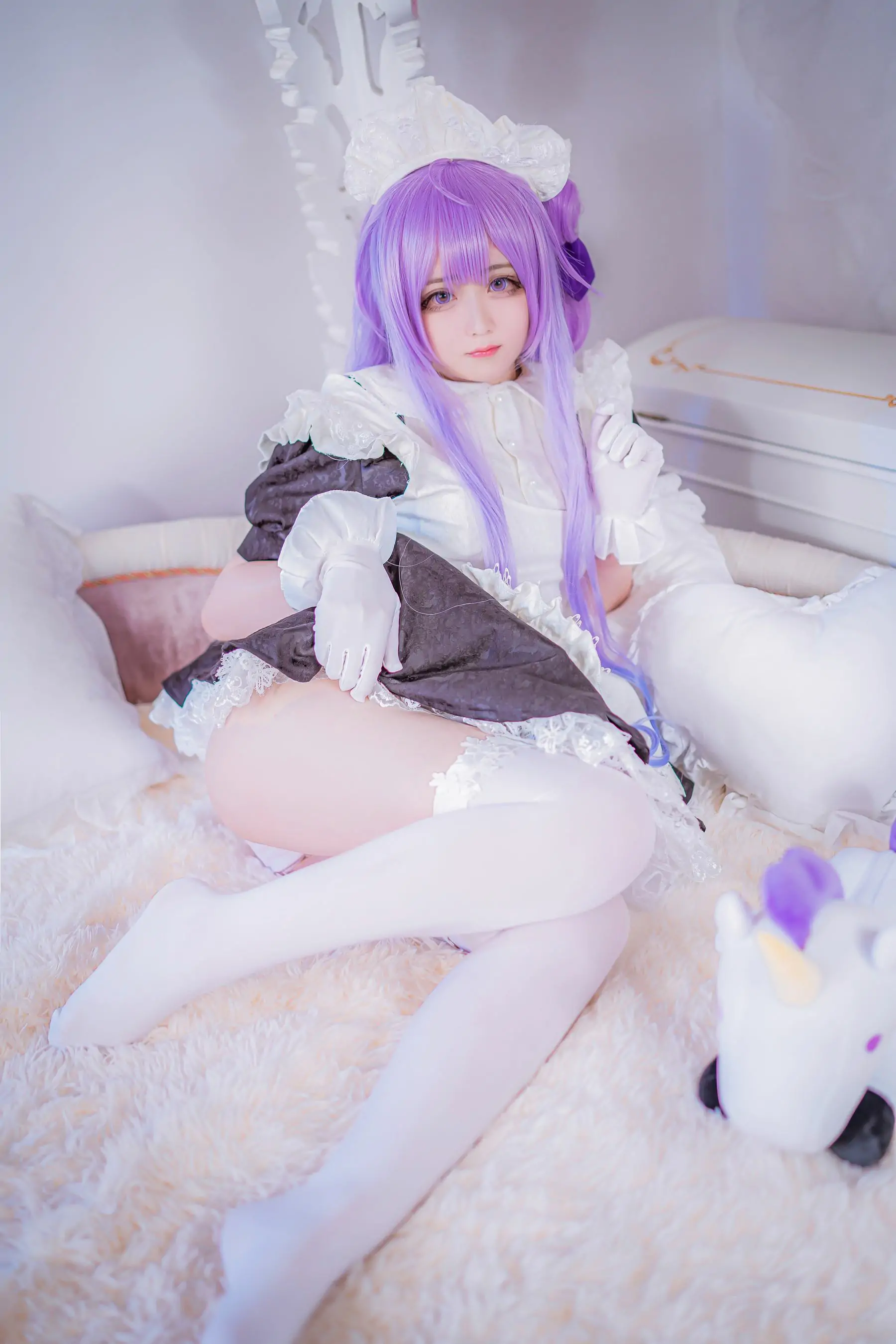 [福利COS] Sayako - 独角兽女仆