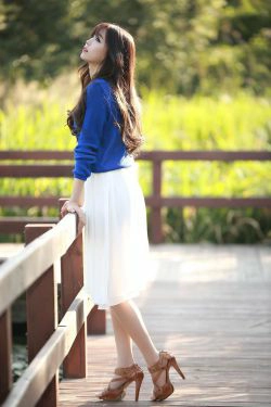 韩国女神李二慧《外拍唯美长裙系列》(123P)-长裙,外拍,唯美,女神