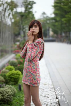 台湾美女廖挺伶\/Kila晶晶《花色超短裙街拍》(58P)-超短裙,短裙,清新