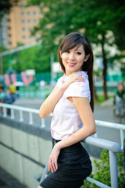 韩雨洁Gennie\/韋韋\/陈韦蓉《小清新唯美外拍》(26P)-女神,长发,气质,御姐