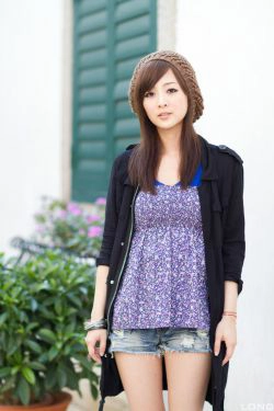 张凯洁\/Mikako《港澳之旅》之街拍系列(190P)-牛仔,热裤,可爱