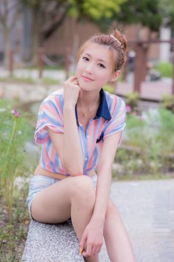 Kila晶晶\/廖挺伶《小清新热裤美腿街拍》(45P)-美腿,牛仔,清新,热裤,阳光