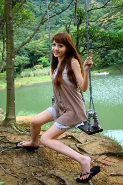 台湾正妹柠檬《清新甜美外拍图片》写真合集(86P)-长发,甜美,清纯
