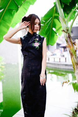 台湾模特阿布《红黑旗袍系列外拍》(89P)-旗袍,外拍,古典