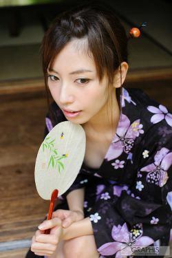 横山美雪《Blossoms》 [Graphis] Gals(32P)-和服,女优,极品,日本女星