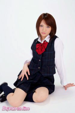 [Bejean On Line] 私立Bejean女学館 鈴木咲(71P)-学生装
