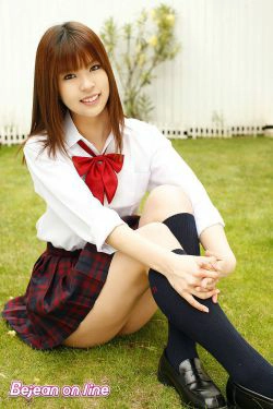 私立Bejean女学館 Anri Sakaguchi 坂口杏里 [Bejean On Line](40P)-学生装