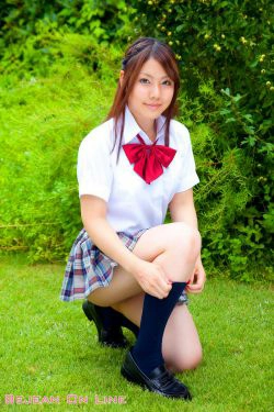 私立Bejean女学館 Anna Aoi 蒼井あんな [Bejean On Line](40P)-学生装