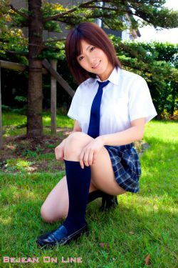 私立Bejean女学館 Reina Ohkawa 大川麗奈 [Bejean On Line](40P)-学生装