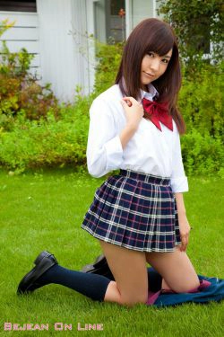私立Bejean女学館 Natsuha Maeyama 前山奈津巴 [Bejean On Line](40P)-学生装