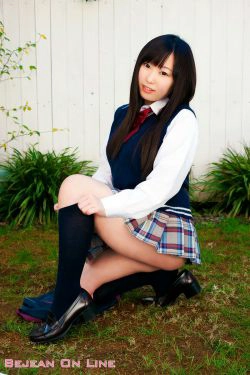 私立Bejean女学館 Erika Mochida 持田えりか [Bejean On Line](40P)-学生装