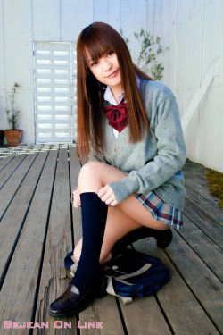 私立Bejean女学館 Mizuki Maejima 前島美月 [Bejean On Line](40P)-学生装
