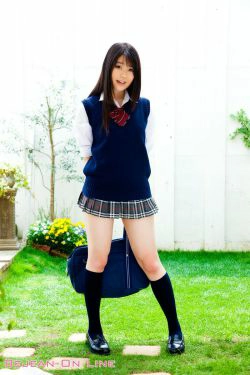 私立Bejean女学館 Ami Tomite 冨手麻妙 [Bejean On Line](43P)-学生装