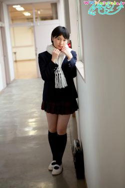 [Minisuka.tv] 美栀奈绪 Nao Misaki(85P)-学生装