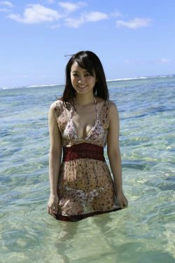 脊山麻理子《アイドルすぎる33歳》 [WPB-net] No.165(90P)-日本,海边,日本女星