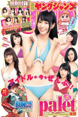 palet TOKYO IDOL FESTIVAL×YJ [Weekly Young Jump] 2015年No.35 写真杂志(14P)-日本,妹子,杂志