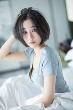 莉雅Livia《日系短发女神》 [爱蜜社IMISS] VOL.178(49P)-妹子,短发,清纯,床上