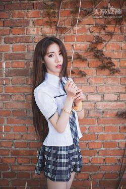 樊安妮《体验少女》 [头条女神](32P)-校服,少女