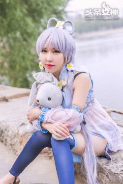 欣欣《天依娃娃》 [头条女神](22P)-大胆,COS