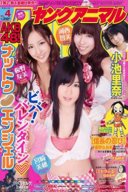 河西智美 板野友美 宮崎美穂 小池里奈 [Young Animal] 2010年No.04 写真杂志(17P)-杂志