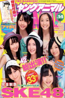 SKE48 大島麻衣 [Young Animal] 2010年No.14 写真杂志(32P)-杂志