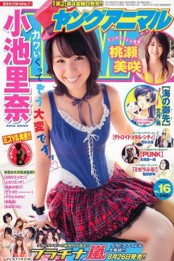 小池里奈 大島麻衣 桃瀬美咲 [Young Animal] 2010年No.16 写真杂志(19P)-可爱,杂志