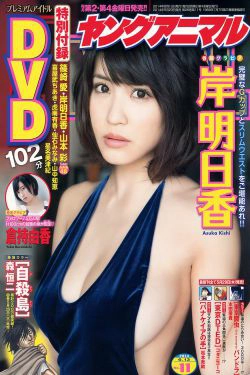 岸明日香 倉持由香 [Young Animal] 2014年No.11 写真杂志(18P)-杂志