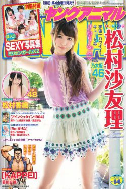 松村沙友理 松村香織 ミリオンガールズZ [Young Animal] 2014年No.14 写真杂志(26P)-杂志,日本少女