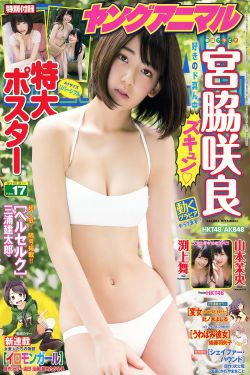 宮脇咲良 山本茉央 渕上舞 [Young Animal] 2015年No.17 写真杂志(20P)-杂志,软妹