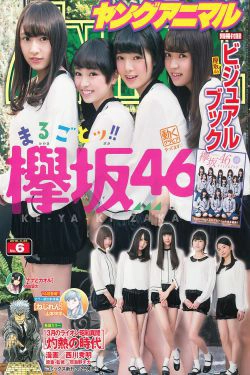 欅坂46 渡辺梨加 平手友梨奈 今泉佑唯 小林由依 [Young Animal] 2016年No.06 写真杂志(34P)-学生装,校服,杂志