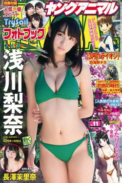 浅川梨奈 長澤茉里奈 TrySail [Young Animal] 2016年No.11 写真杂志(32P)-少女,性感,杂志