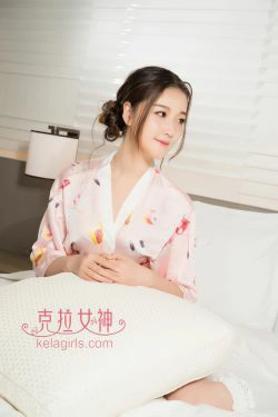 杨暖《面若桃花》[克拉女神Kelagirls](25P)-和服,床上,女友