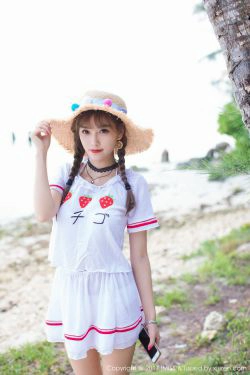 杨晨晨sugar《阳光和沙滩，香车与美人》 [爱蜜社IMiss] Vol.185(42P)-马尾,香车,甜美,海边,清新,阳光