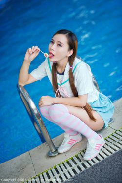 艾小青《人体泡沫浴 日系学生服泳池棒棒糖》 [秀人XiuRen] NO.866(47P)-妹子,私房,福利,RT