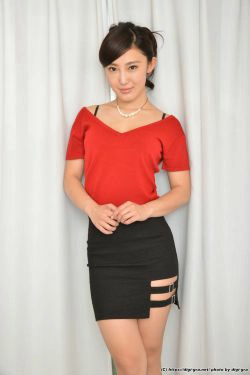 Anna Morikawa 森川安娜\/森川アンナ Set02 [Digi-Graデジグラ](80P)-惊艳,优雅,包臀裙