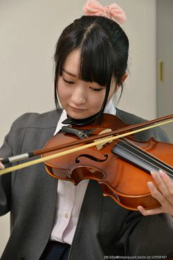 みなみ愛星 Airu Minami 小提琴少女 Set4 [LovePop](60P)-学生装,萝莉