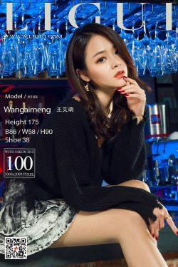 Model 王艾萌《酒吧吧台女神》 [丽柜Ligui](101P)-超短裙,美腿,优雅,美脚