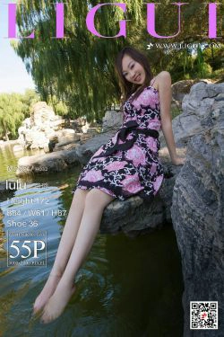 足模璐璐《公园湿足》 [丽柜Ligui](56P)-连衣裙,户外,阳光