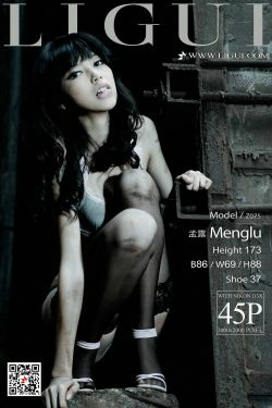 腿模孟露《黑丝人像摄影》 [丽柜Ligui](46P)-美腿,户外,RT