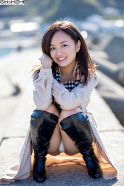 [Girlz-High] Mayumi Yamanaka 山中真由美 - 海边长靴系列 - bmay_011_001(45P)-外拍,长靴,海边