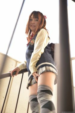 [LOVEPOP] Asami Tsuchiya 土屋あさみ Uniform vest ! - PPV(30P)-学生装,JK
