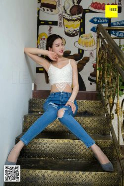 [异思趣向IESS] 丝享家270 九妹 《九妹破洞牛仔裤肉丝》(85P)-牛仔,紧身裤,美脚