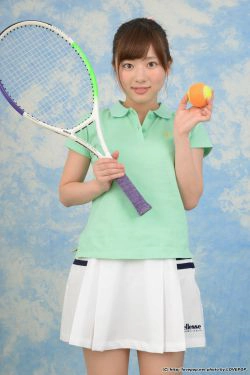 [LOVEPOP] Rin Sasayama 笹山りん white cotton dazzling tennis edition - PPV(80P)-运动装