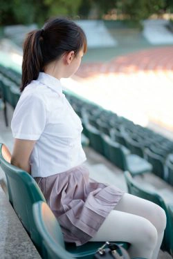 [森萝财团] R15-030 操场上的白丝(67P)-校服,白丝