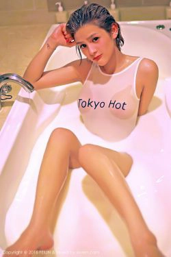 史雯Swan《Tokyo Hot湿身 蕾丝内衣》 [嗲囡囡FEILIN] Vol.037(41P)-浴室,情趣内衣,湿身