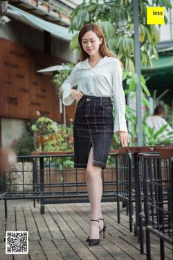 [异思趣向IESS] 模特紫紫《紫紫知性灰丝》(90P)-连衣裙,丝袜美腿,美脚