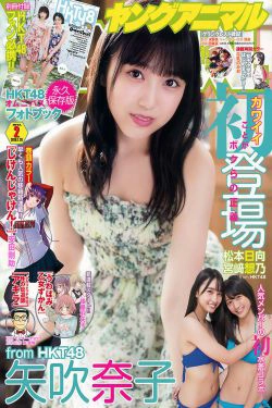 矢吹奈子 松本日向 宫﨑想乃 [Young Animal] 2018年No.02 写真杂志(32P)-清纯,少女,杂志