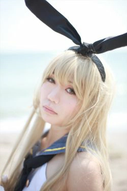 Hozaki(穂咲)《艦隊これくしょん》Shimakaze(島風)  [ORANGE MANIAC](85P)-兔女郎,COS